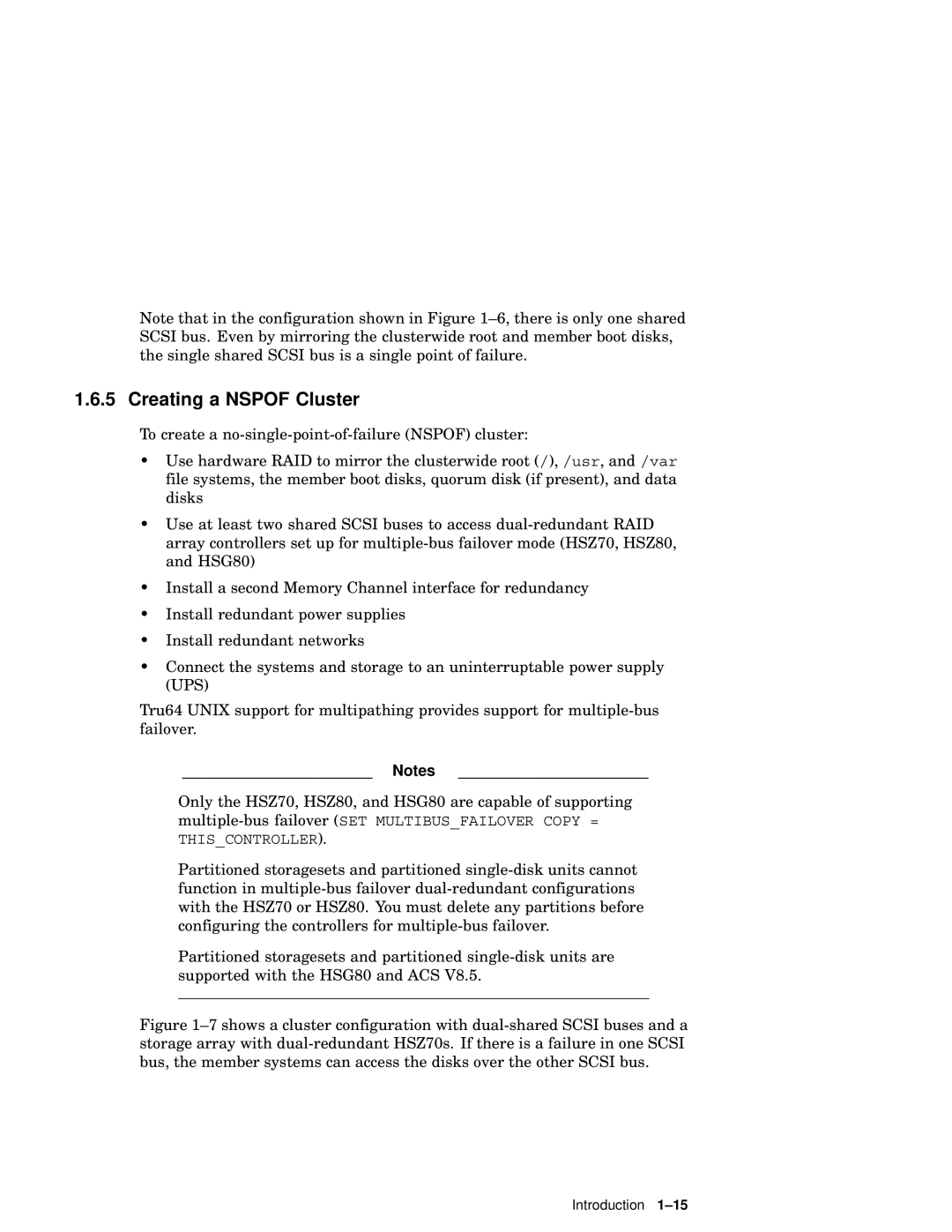 Compaq AA-RHGWB-TE manual Creating a Nspof Cluster 