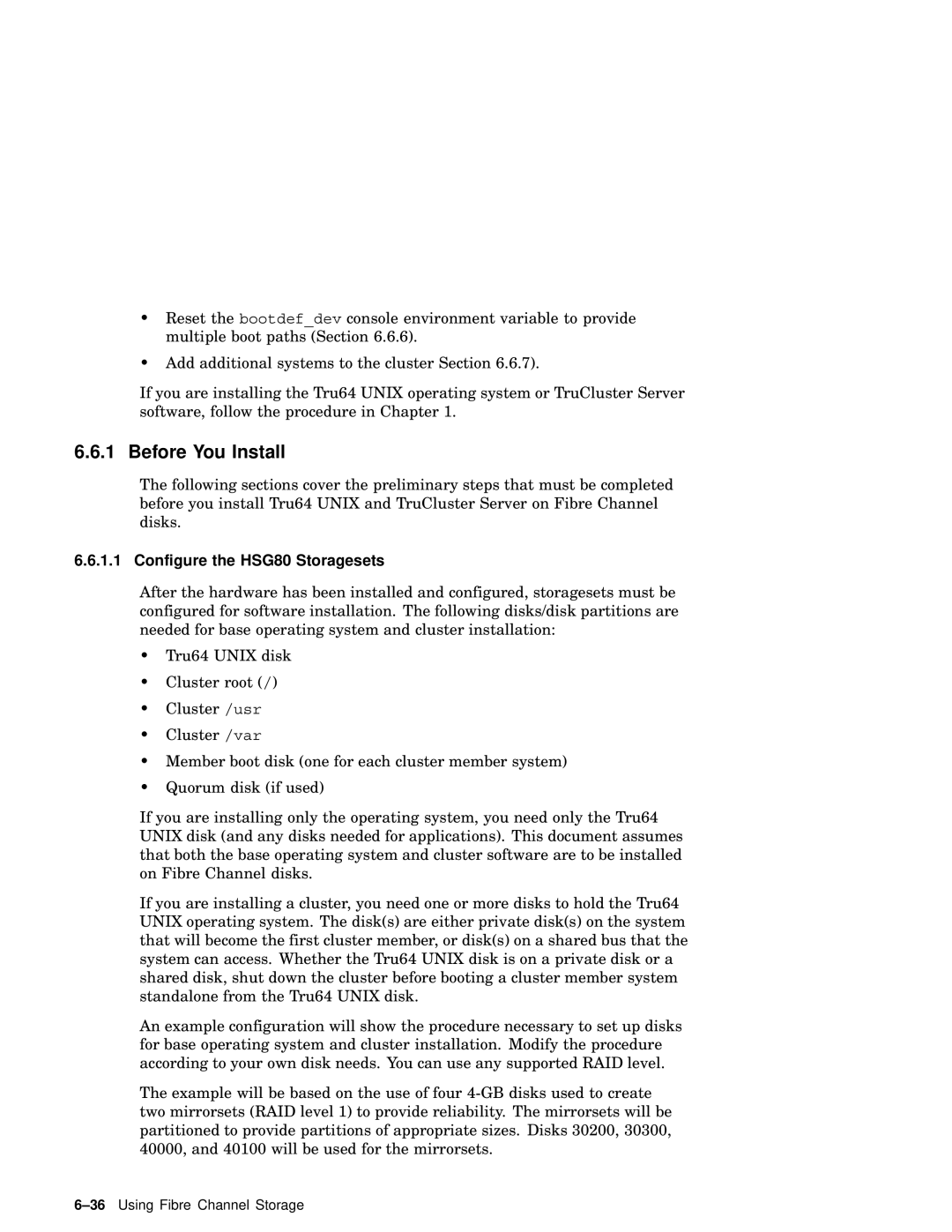 Compaq AA-RHGWC-TE manual Before You Install, Configure the HSG80 Storagesets 