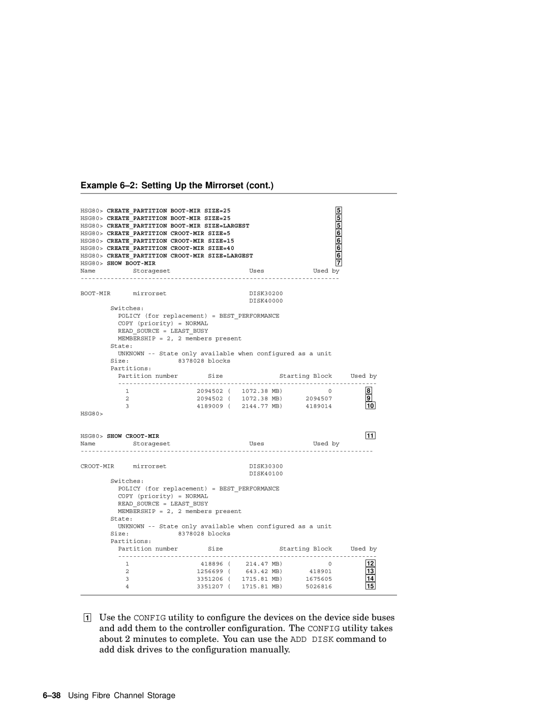 Compaq AA-RHGWC-TE manual 38Using Fibre Channel Storage 