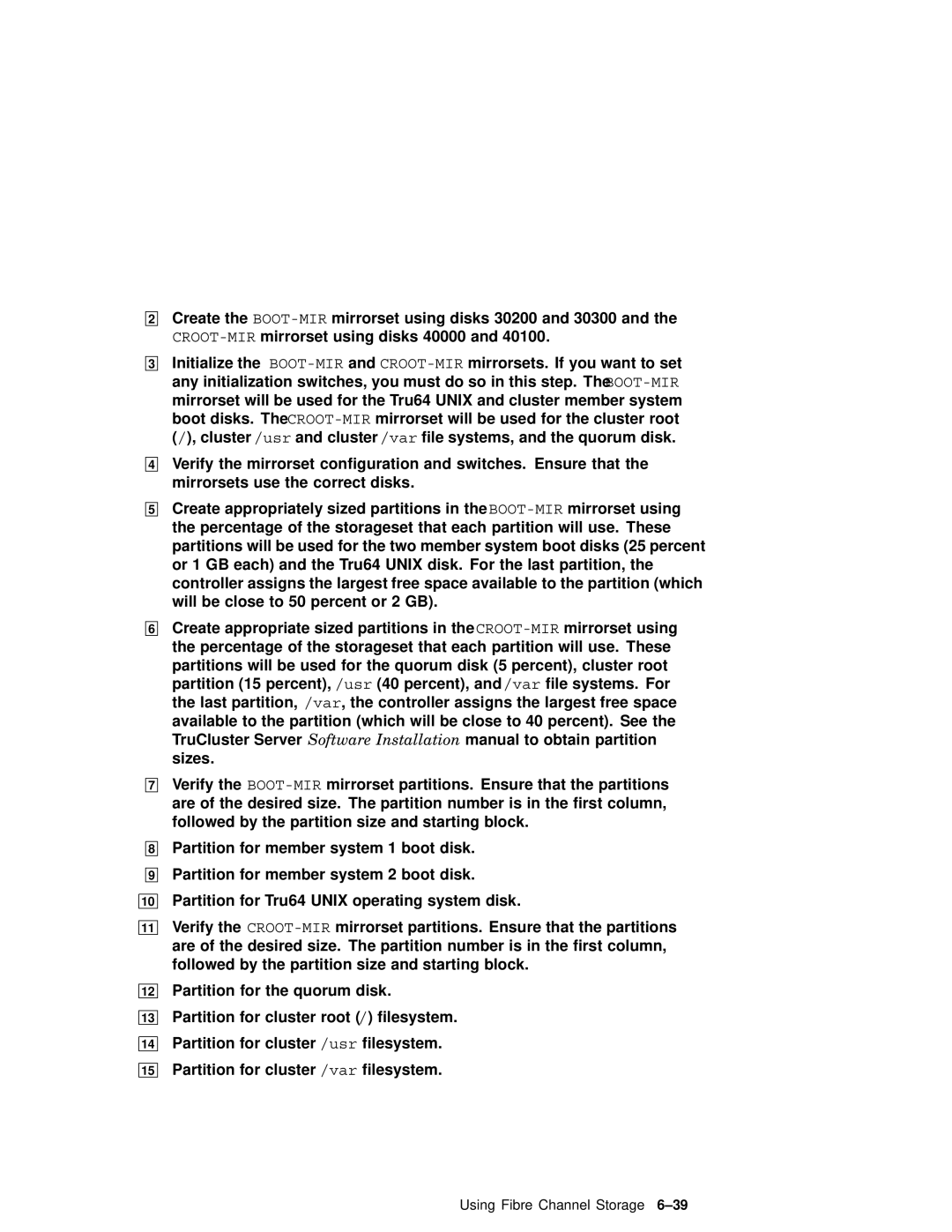 Compaq AA-RHGWC-TE manual Using Fibre Channel Storage 