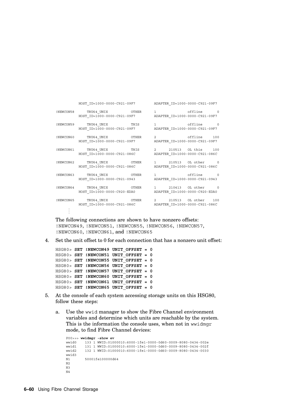 Compaq AA-RHGWC-TE manual 60Using Fibre Channel Storage 