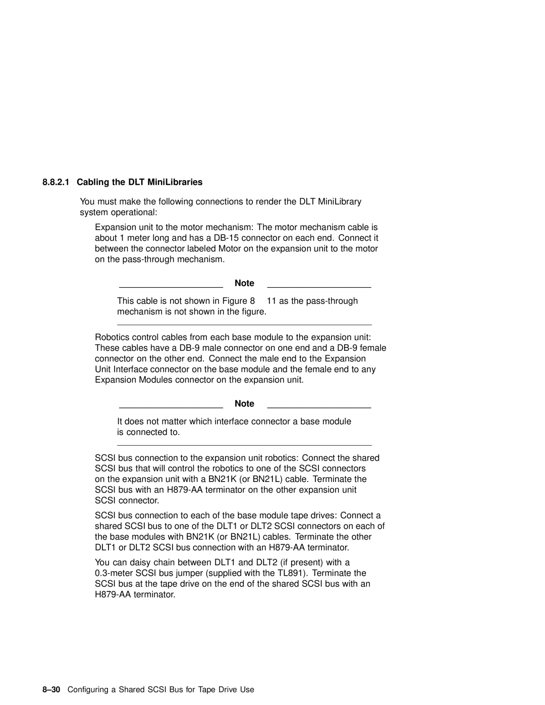 Compaq AA-RHGWC-TE manual Cabling the DLT MiniLibraries 