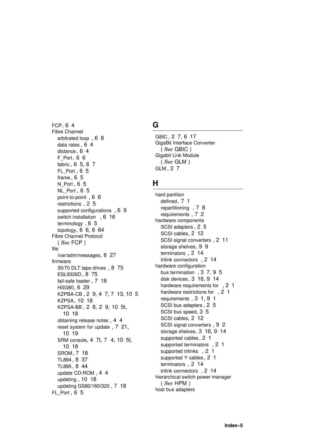 Compaq AA-RHGWC-TE manual SRM console, 4-7t, 7-4, 10-5t Srom TL894 TL895 