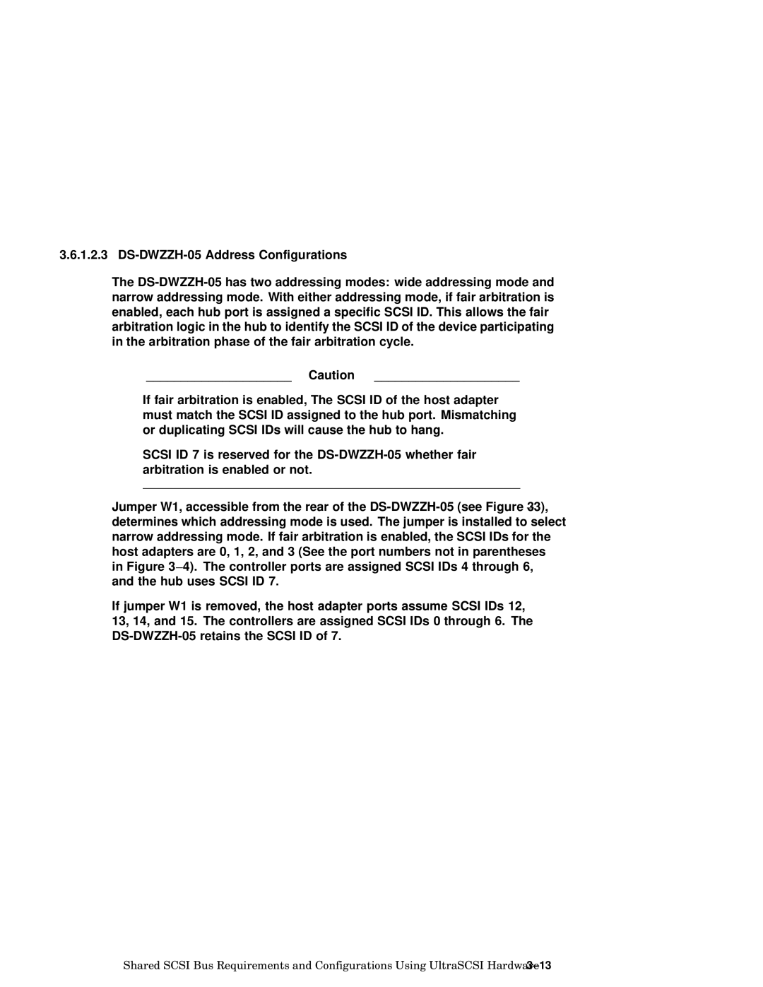 Compaq AA-RHGWC-TE manual DS-DWZZH-05 Address Configurations 