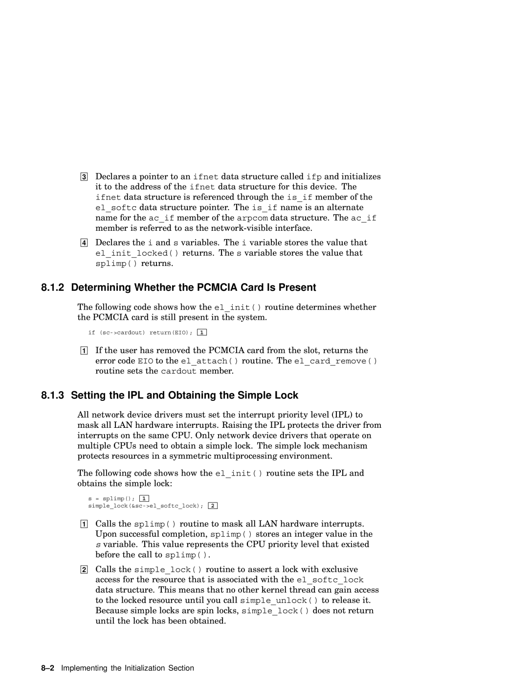 Compaq AA-RNG2A-TE manual Determining Whether the Pcmcia Card Is Present, Setting the IPL and Obtaining the Simple Lock 