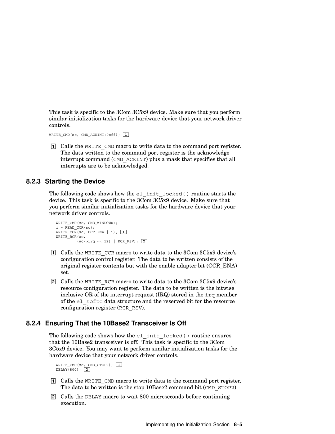 Compaq AA-RNG2A-TE manual Starting the Device, Ensuring That the 10Base2 Transceiver Is Off 