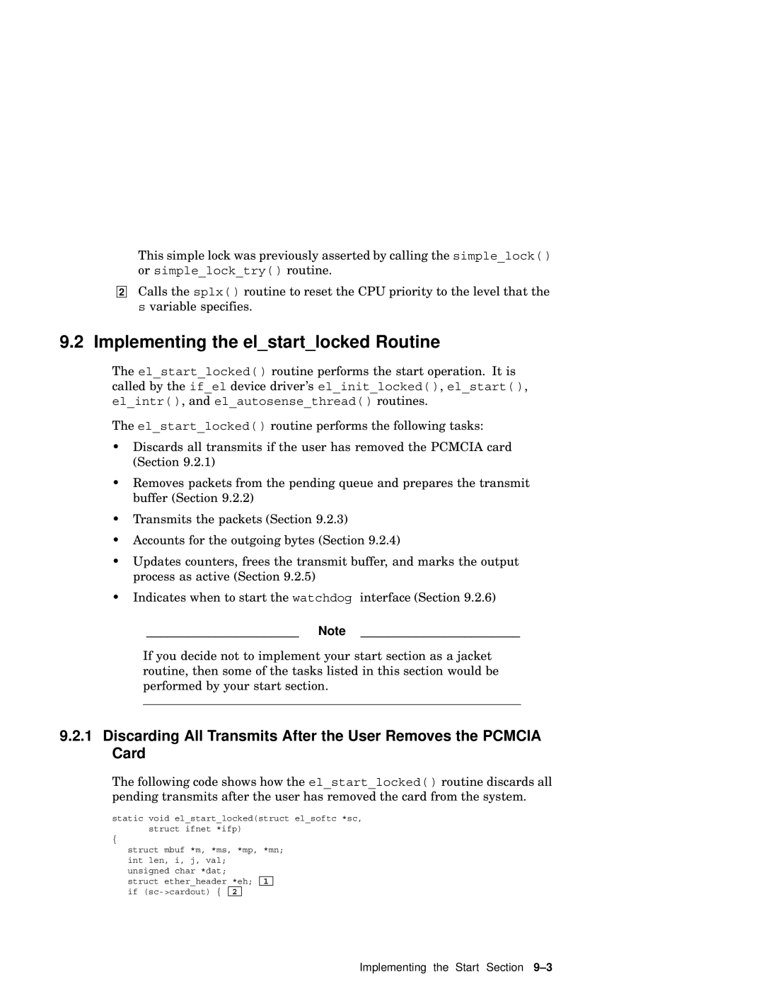 Compaq AA-RNG2A-TE manual Implementing the elstartlocked Routine 