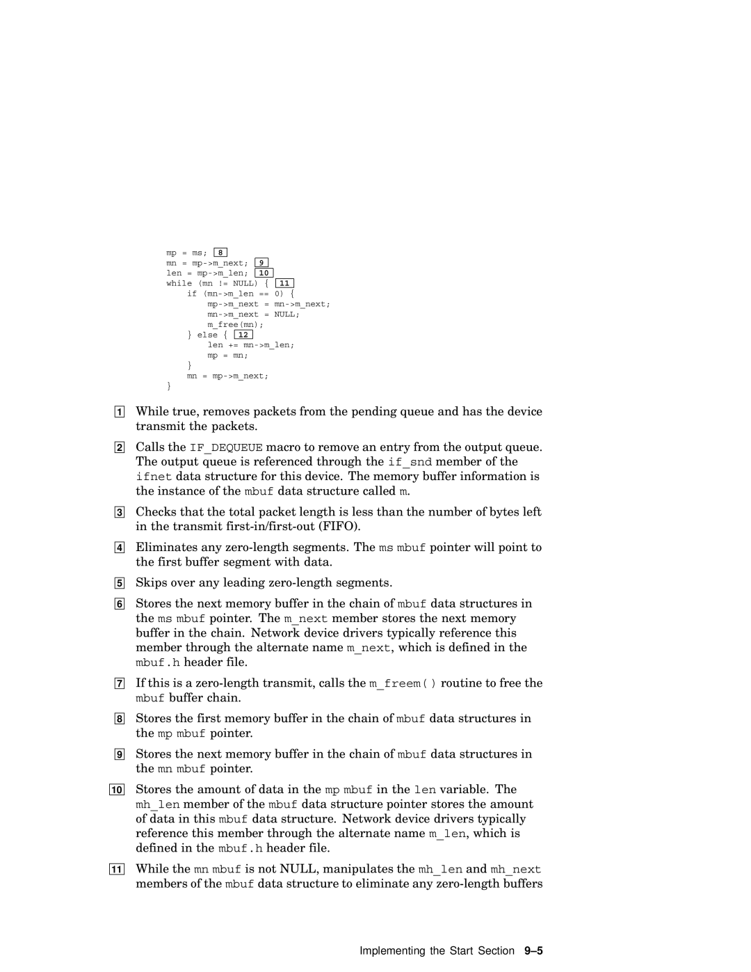 Compaq AA-RNG2A-TE manual Implementing the Start Section 