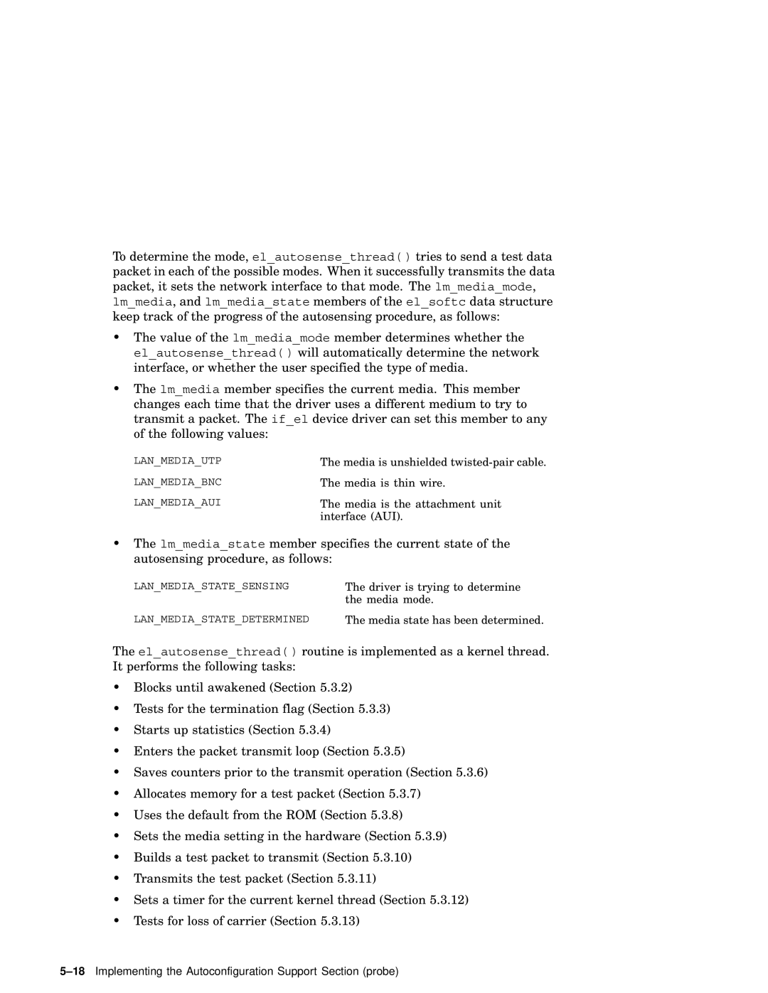 Compaq AA-RNG2A-TE manual 18Implementing the Autoconfiguration Support Section probe 