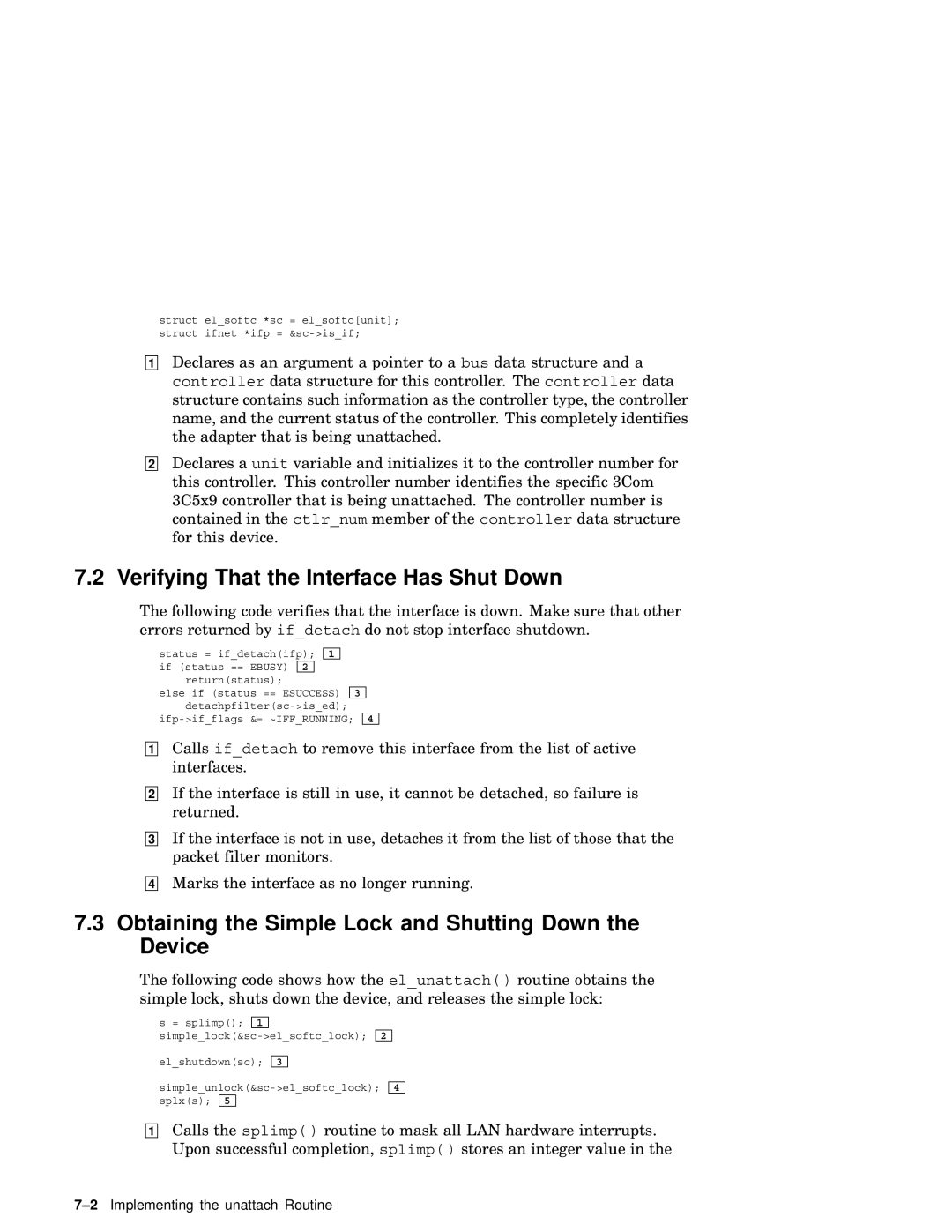 Compaq AA-RNG2A-TE Verifying That the Interface Has Shut Down, Obtaining the Simple Lock and Shutting Down the Device 