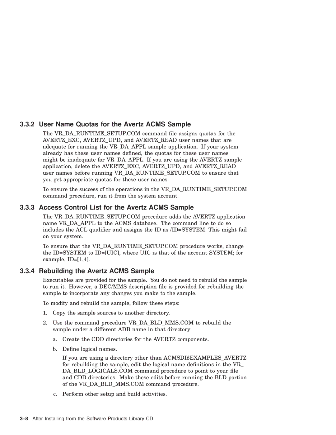 Compaq AAPG9DKTE manual 8After Installing from the Software Products Library CD 