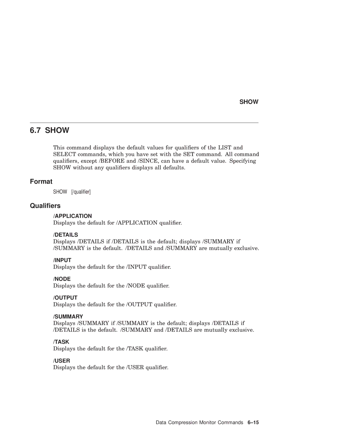 Compaq AAPVNFGTE manual Show 