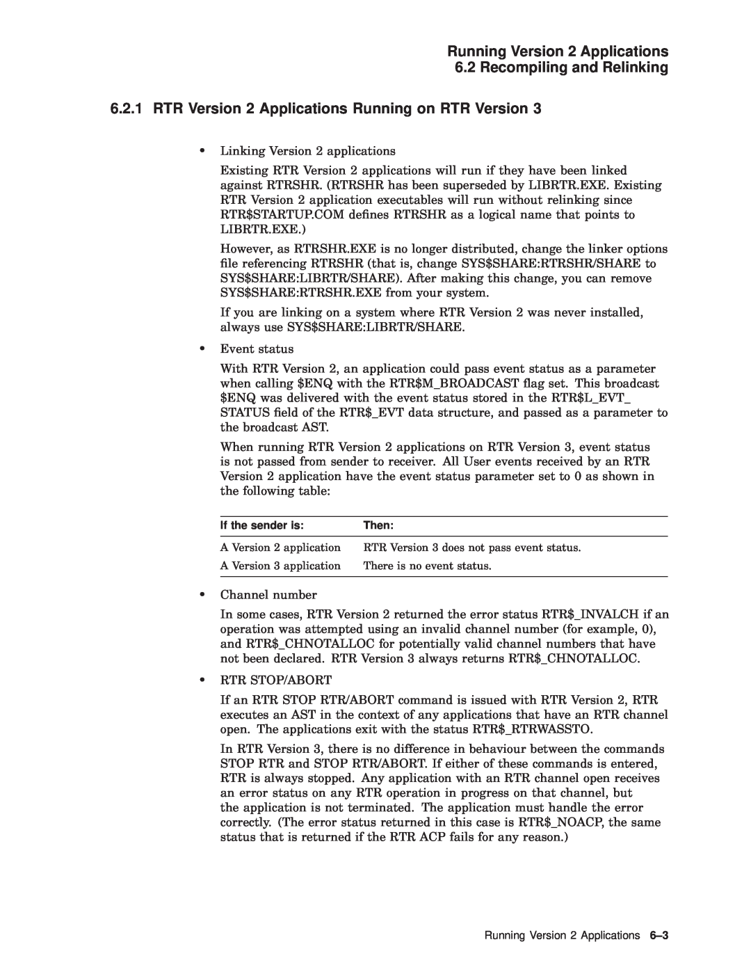 Compaq AAR-88LB-TE manual Running Version 2 Applications 6.2 Recompiling and Relinking 