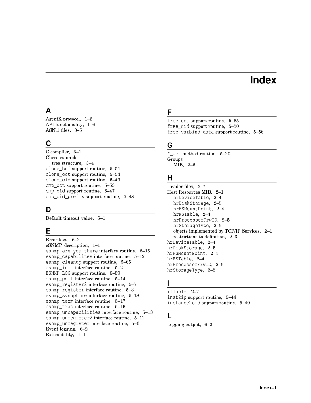 Compaq AAR04BCTE manual Index, IfTable 