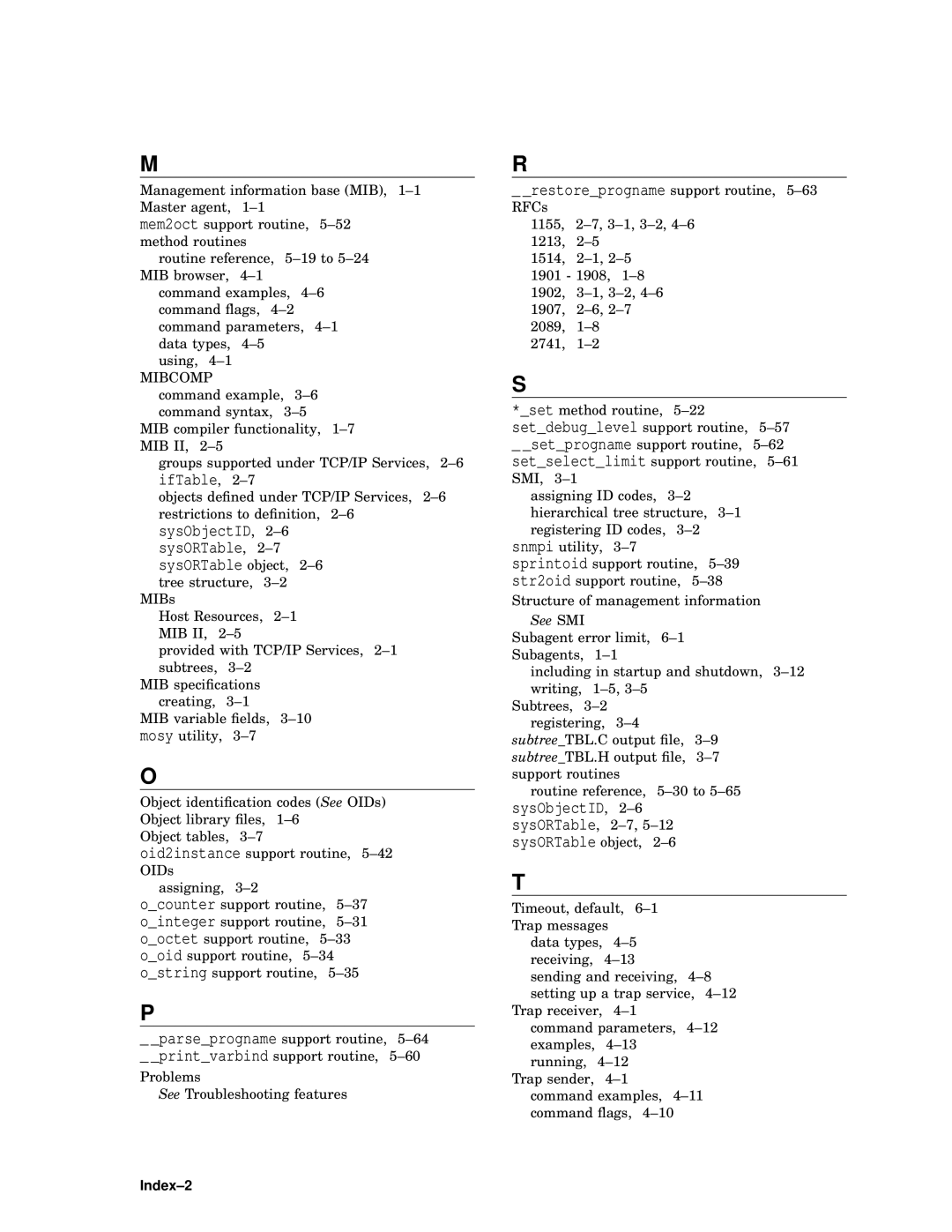 Compaq AAR04BCTE manual SysORTable, 2-7sysORTable object, 2-6 tree structure, SysORTable object 