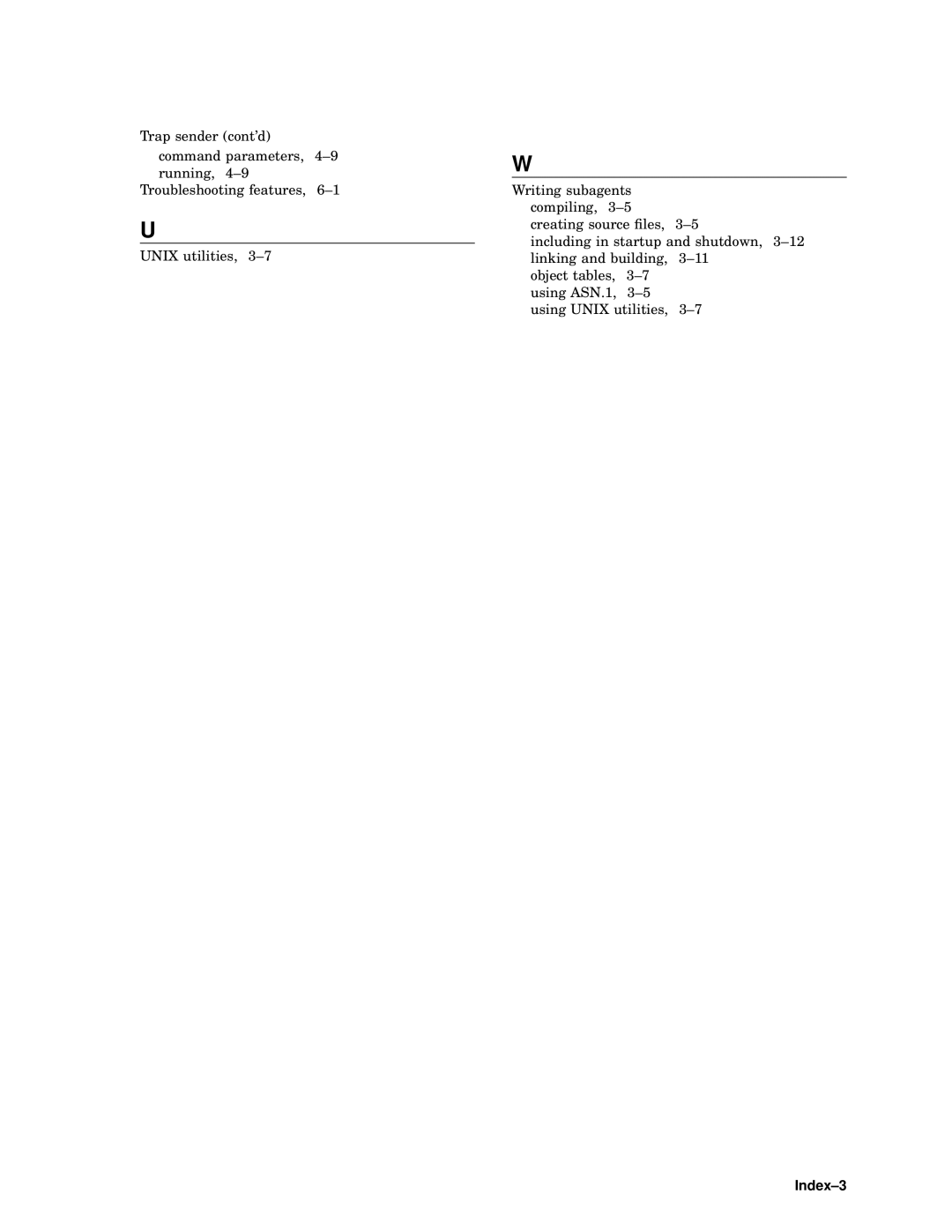 Compaq AAR04BCTE manual Index-3 