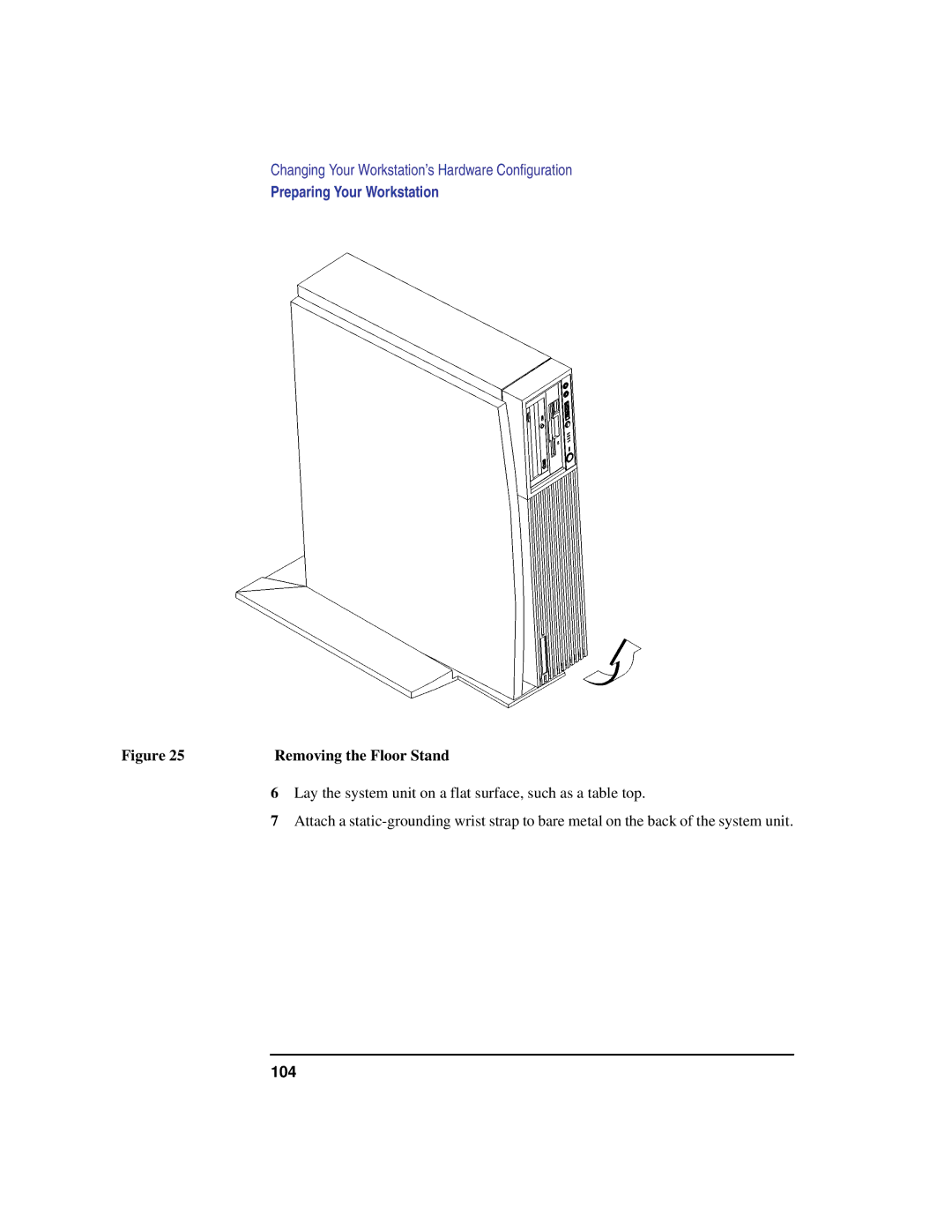 Compaq C200, C240, C180, C360, C160 manual Removing the Floor Stand 