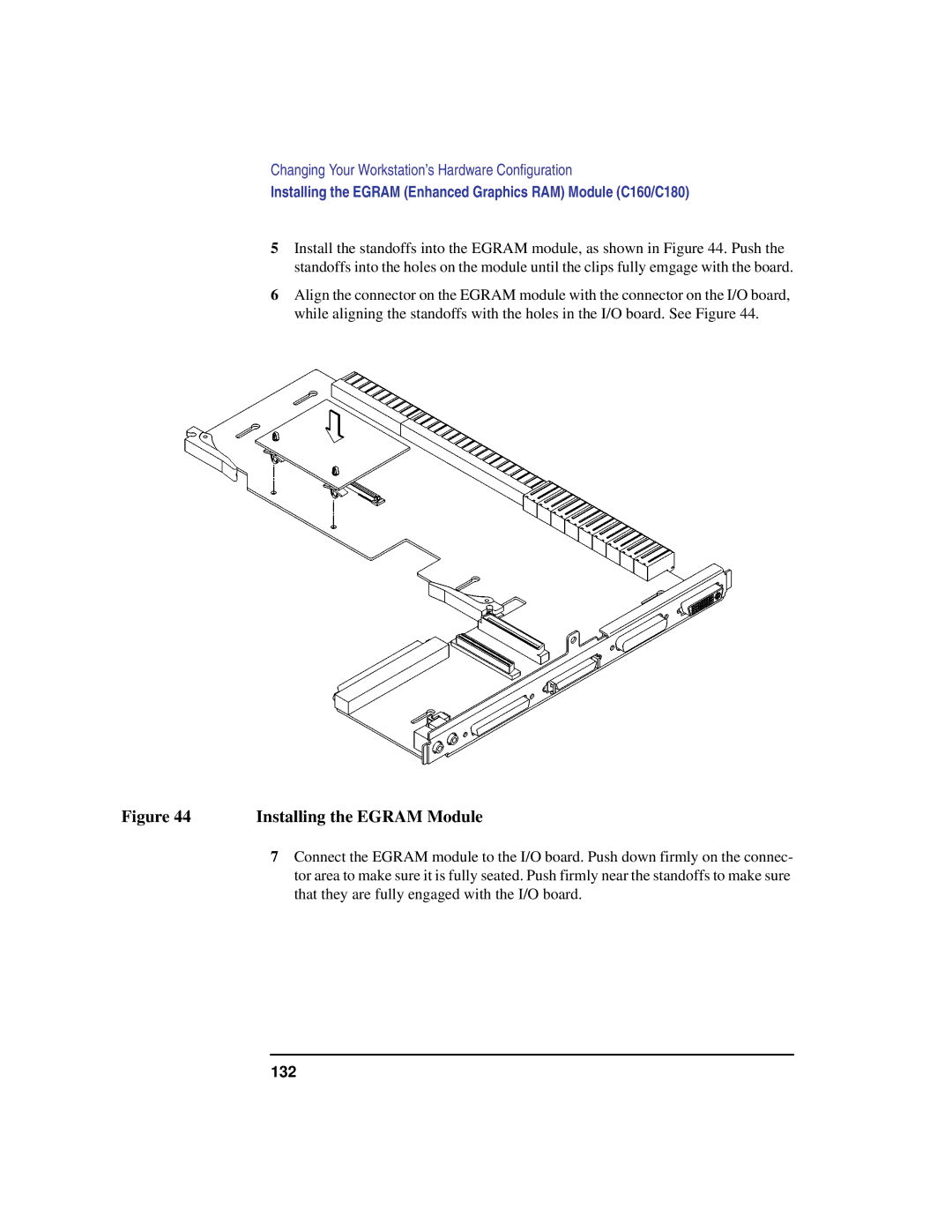 Compaq C240, C180, C200, C360, C160 manual Installing the Egram Module 