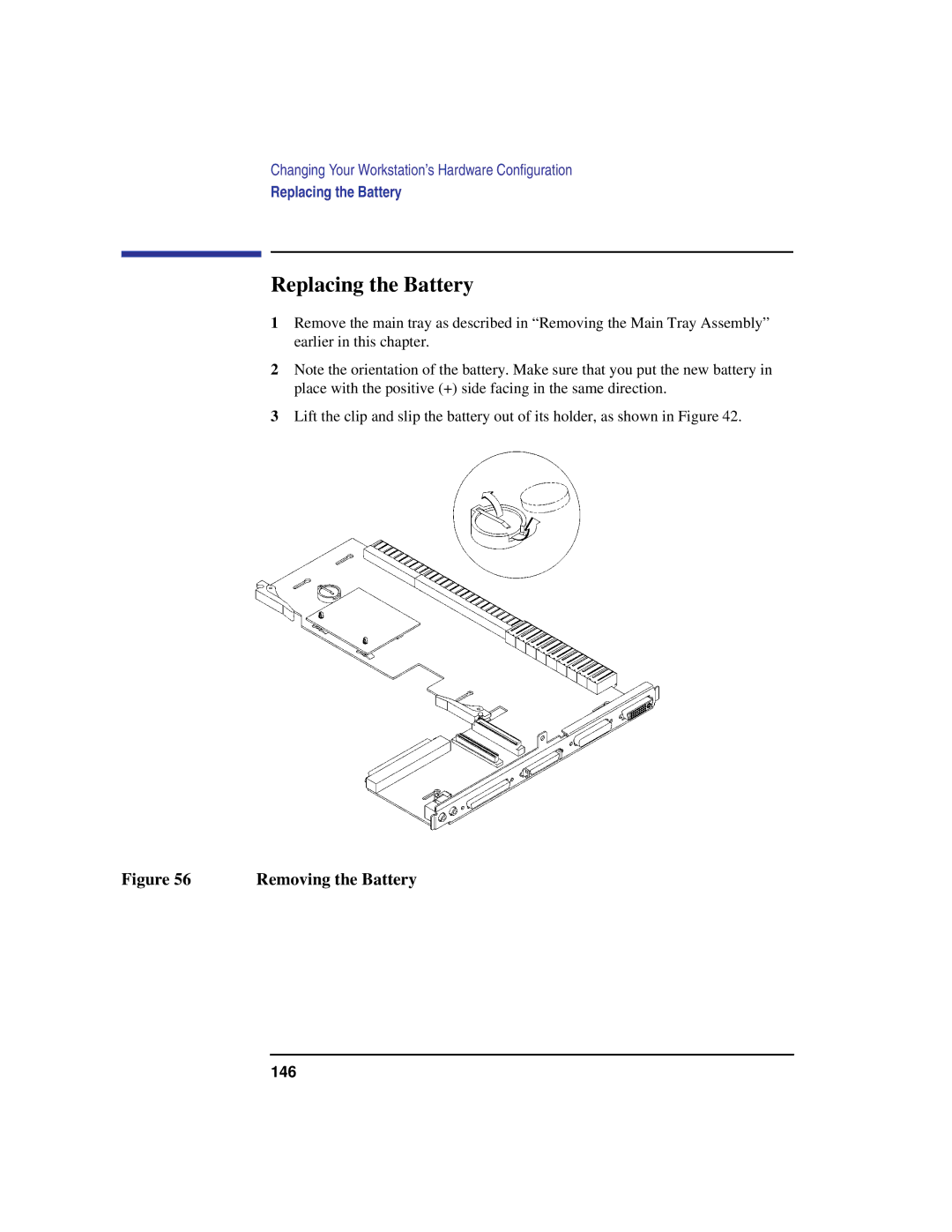 Compaq C160, C240, C180, C200, C360 manual Replacing the Battery, Removing the Battery 