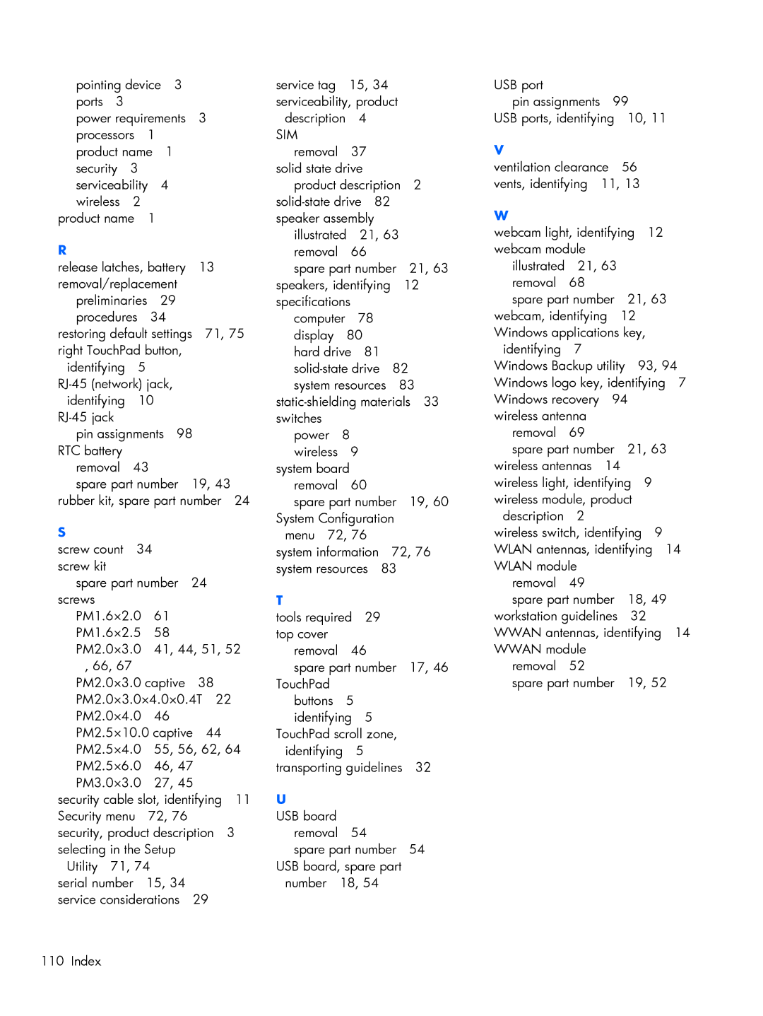 Compaq CQ10, 102 manual Static-shielding materials 