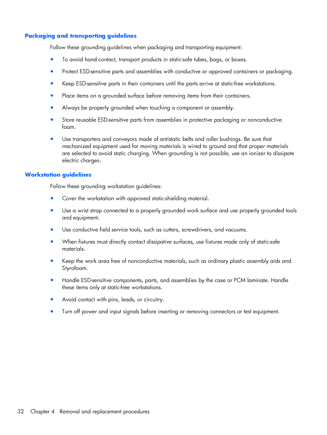 Compaq CQ10, 102 manual Packaging and transporting guidelines 