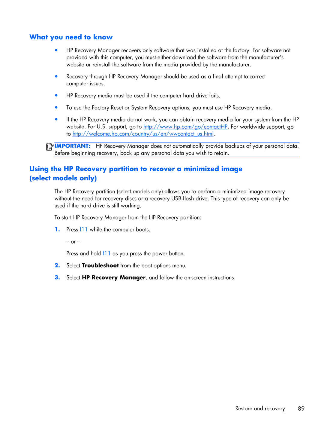 Compaq CQ58 manual What you need to know 