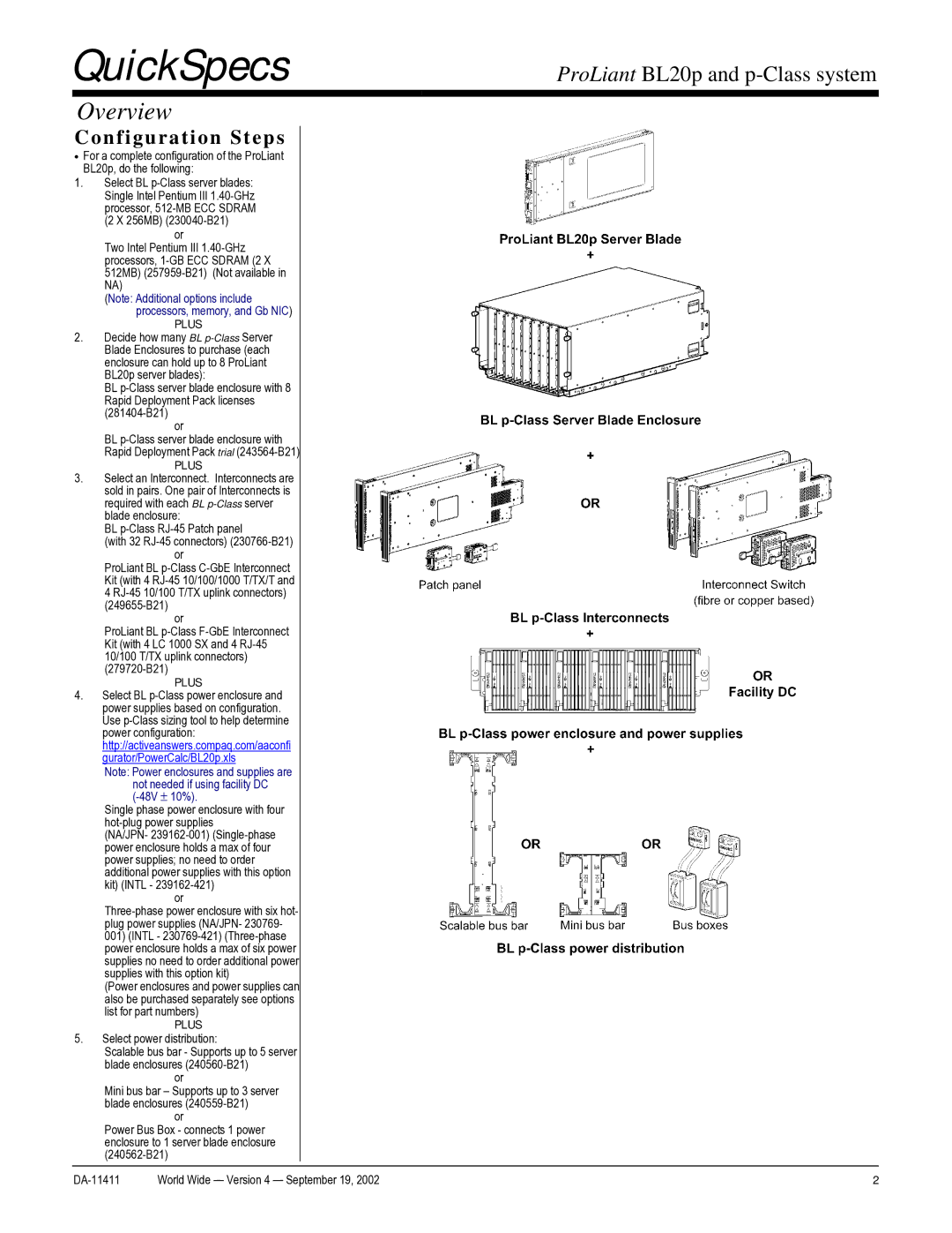 Compaq DA-11411 warranty Configuration Steps 