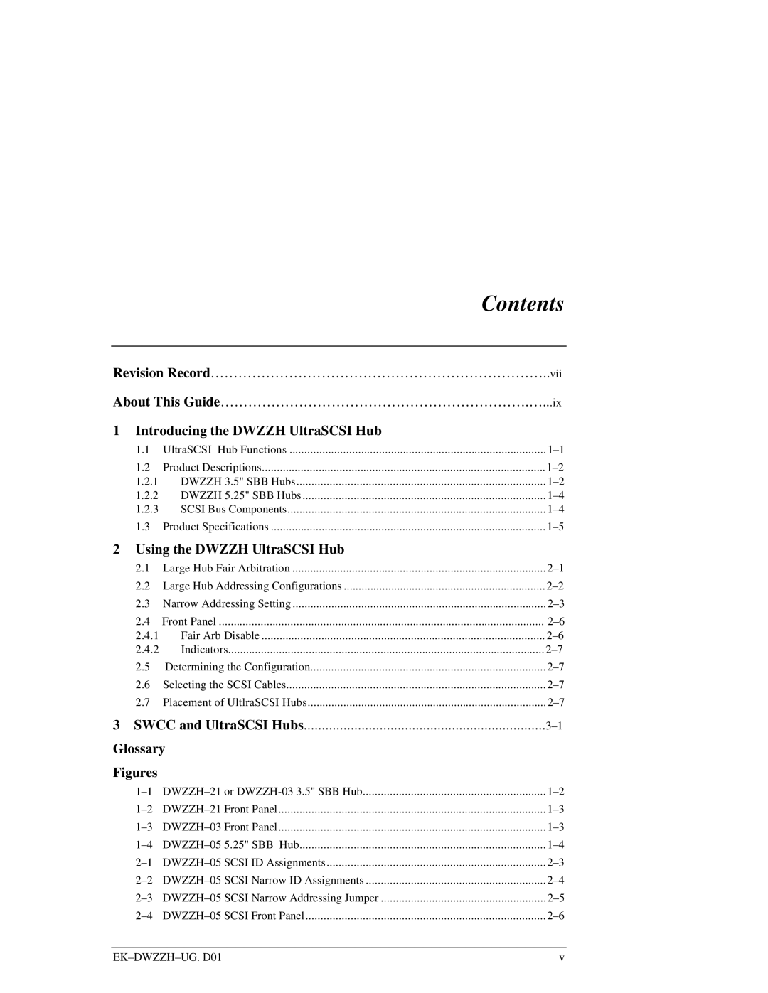 Compaq DWZZH manual Contents 