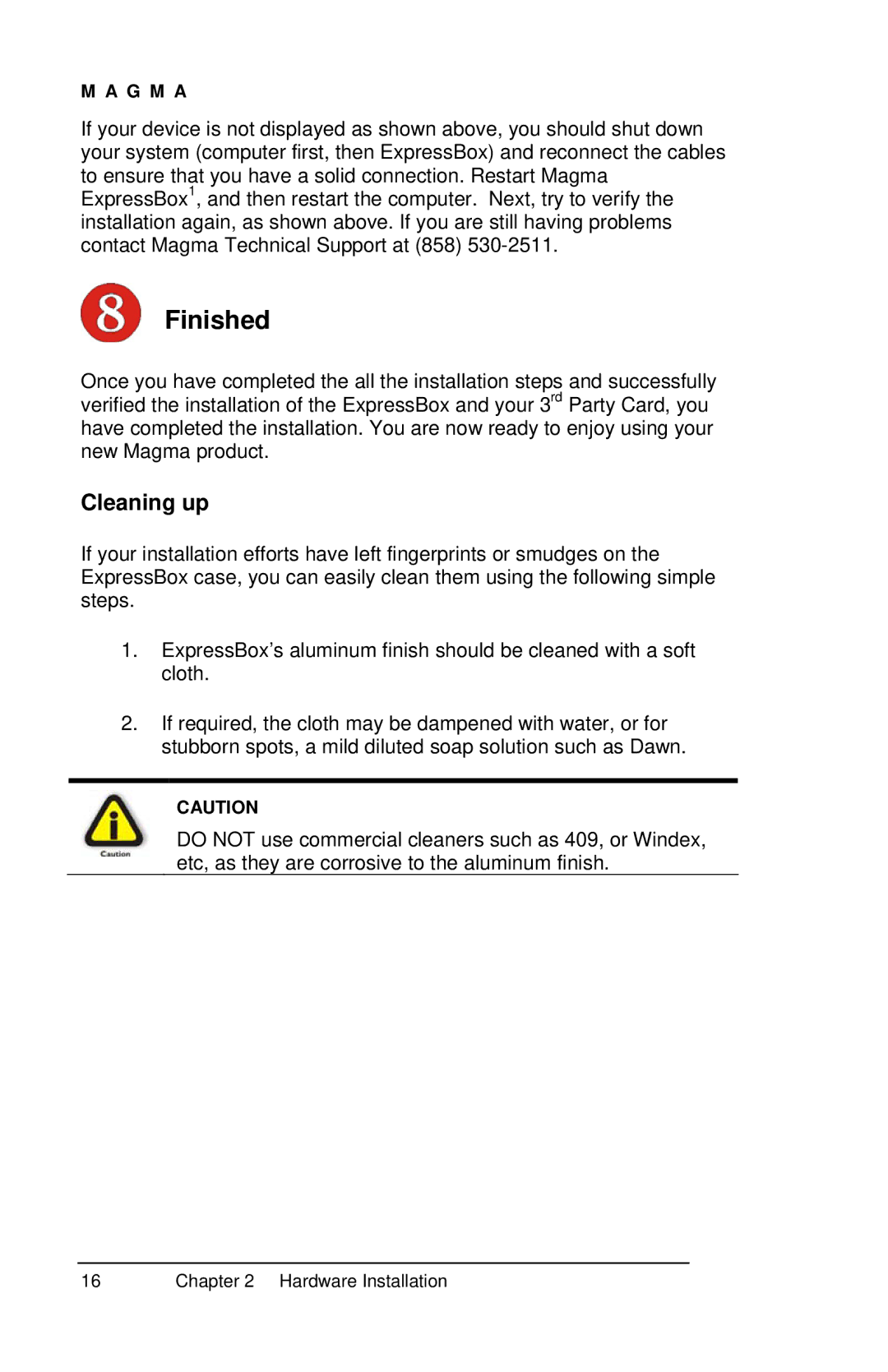 Compaq EB1H, EB1F user manual Finished, Cleaning up 