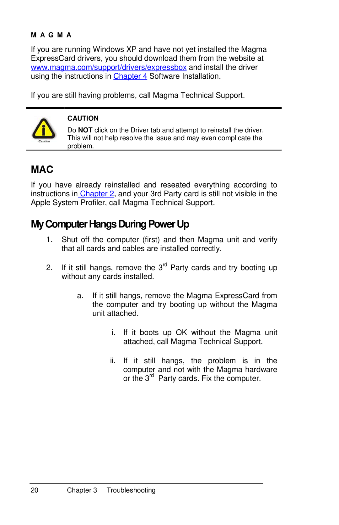 Compaq EB1H, EB1F user manual MyComputer Hangs DuringPowerUp, Mac 