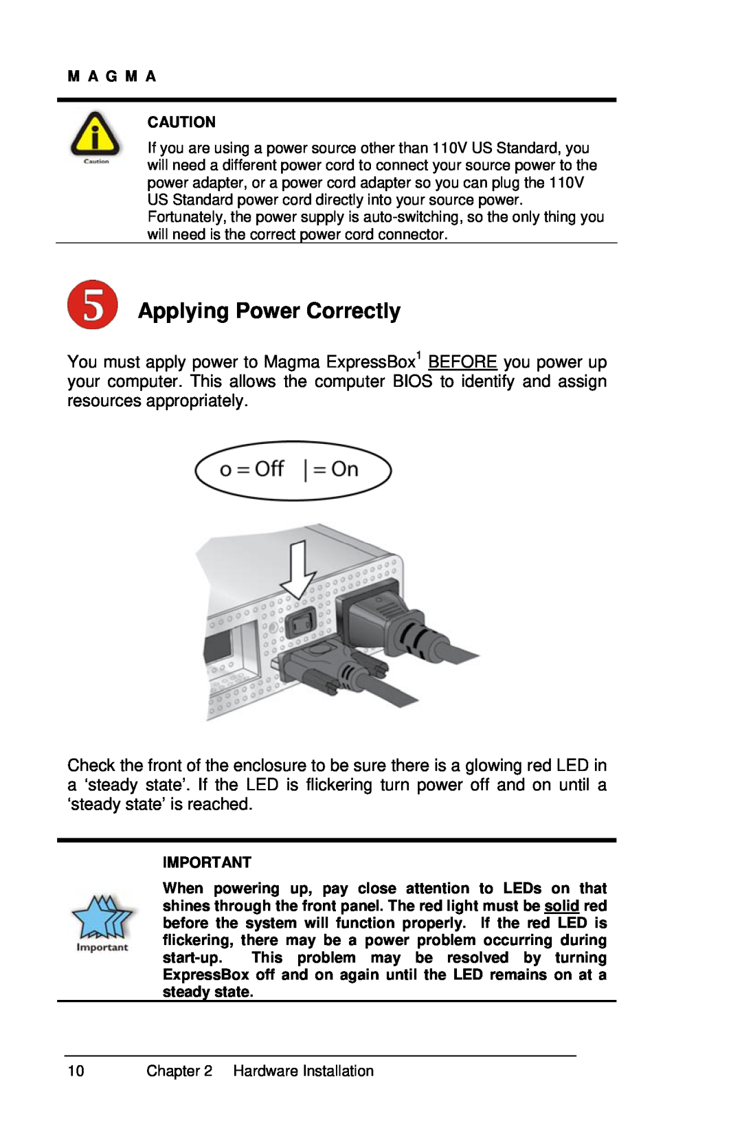 Compaq EB1H, EB1F user manual Applying Power Correctly 