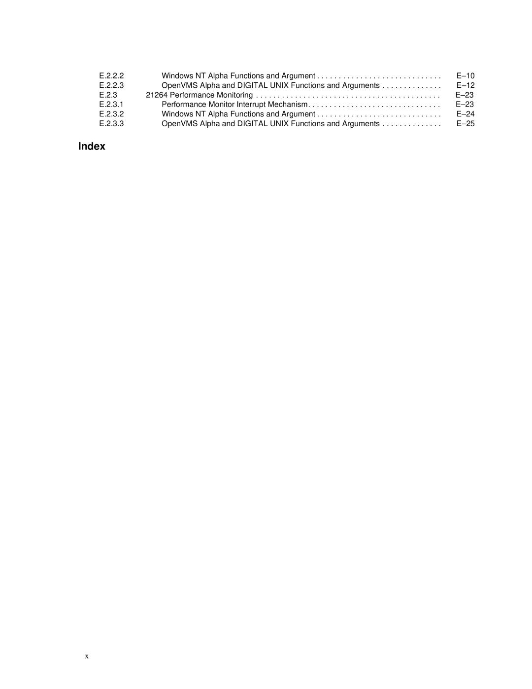 Compaq ECQD2KCTE manual Index 