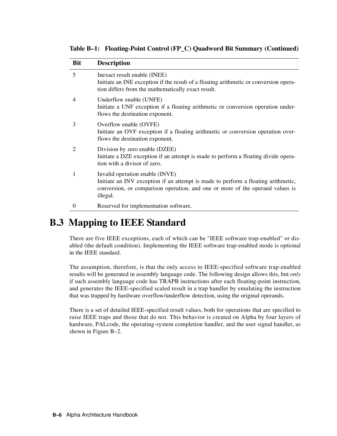 Compaq ECQD2KCTE manual Mapping to Ieee Standard 