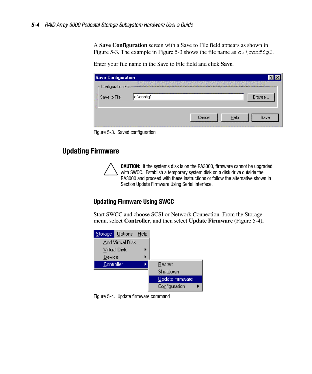 Compaq EK-SMCPO-UG. C01 manual Updating Firmware Using Swcc 