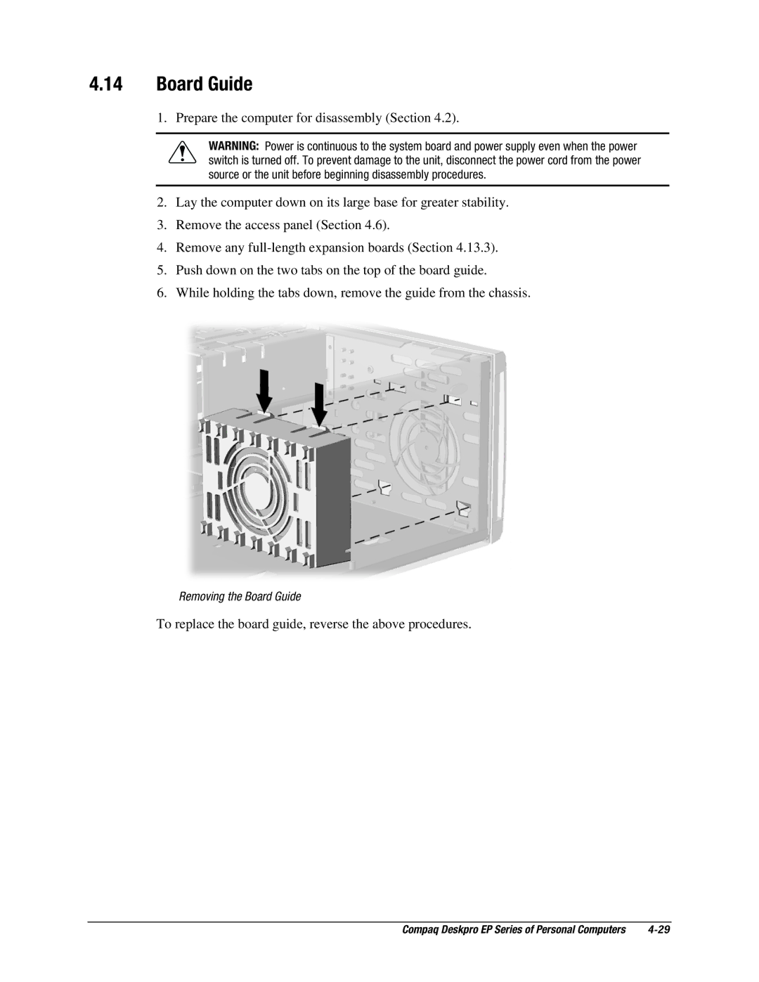 Compaq EP Series manual Board Guide 