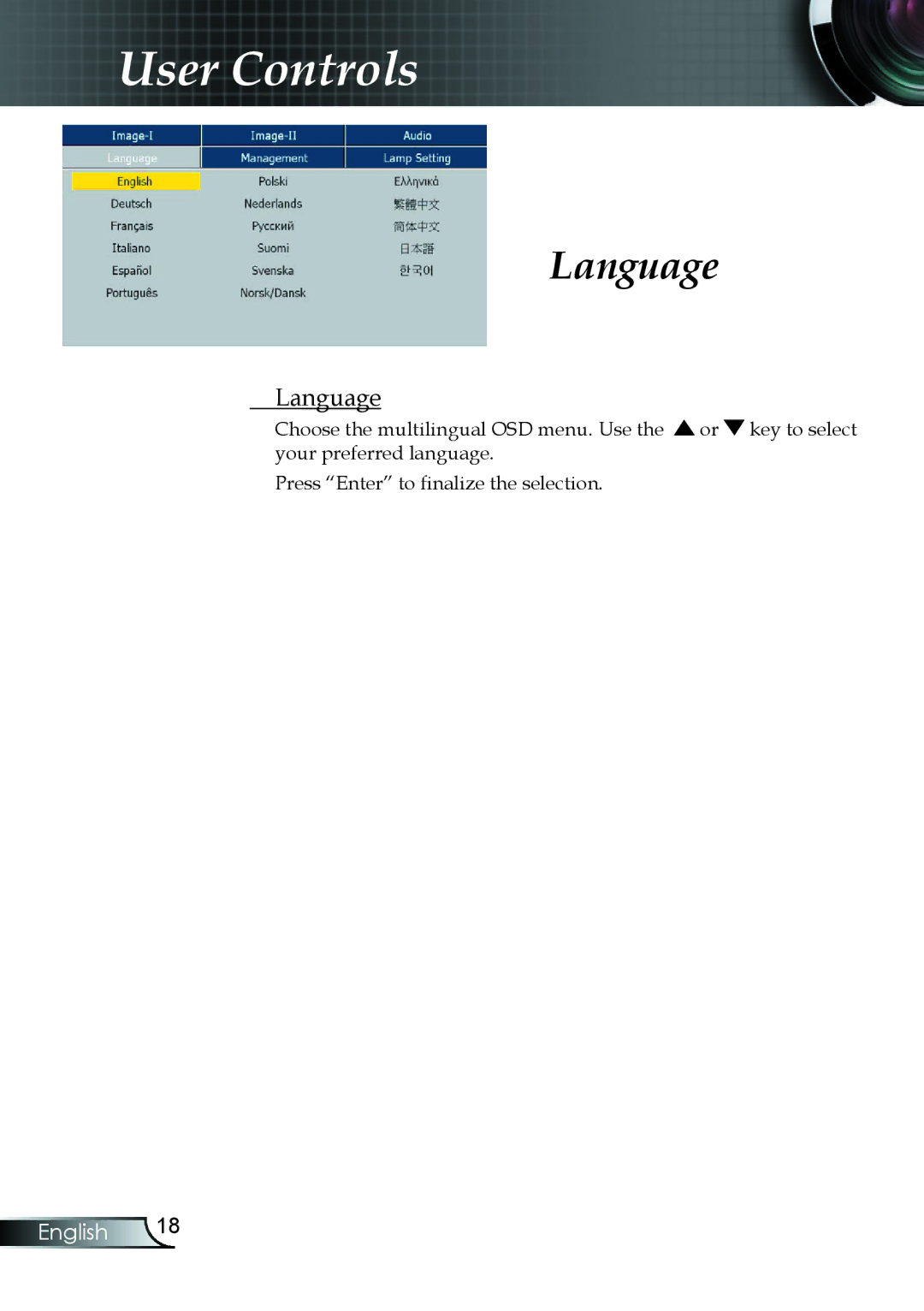 Compaq EP7150 manual Language 