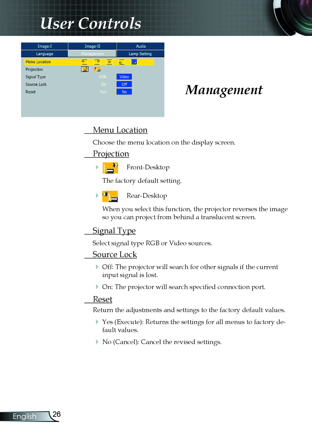 Compaq EP7150 manual Management 