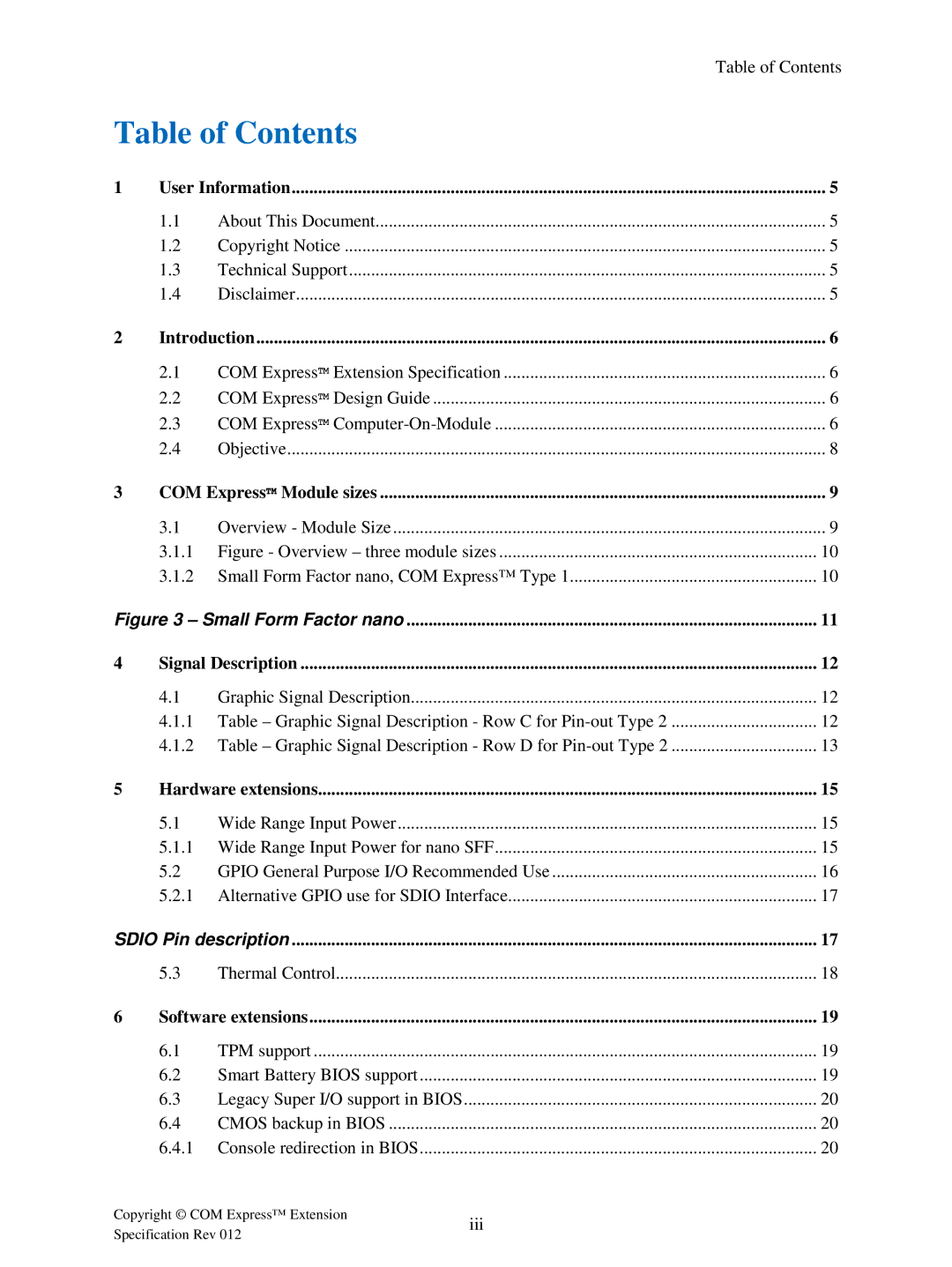 Compaq Extension manual Table of Contents 