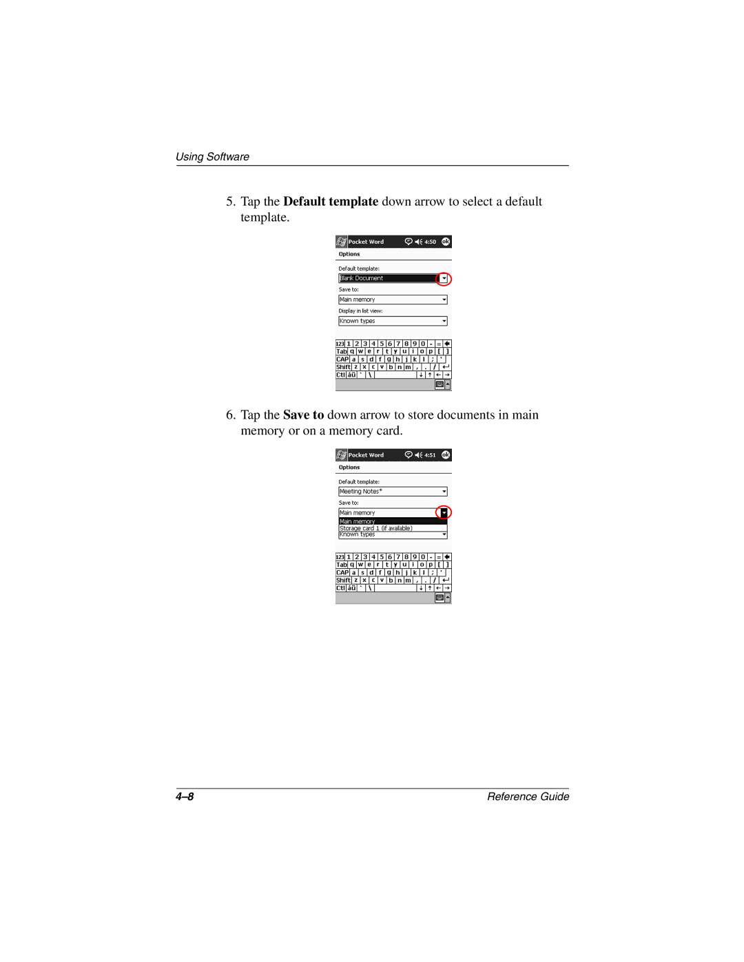 Compaq H3800 manual Using Software 