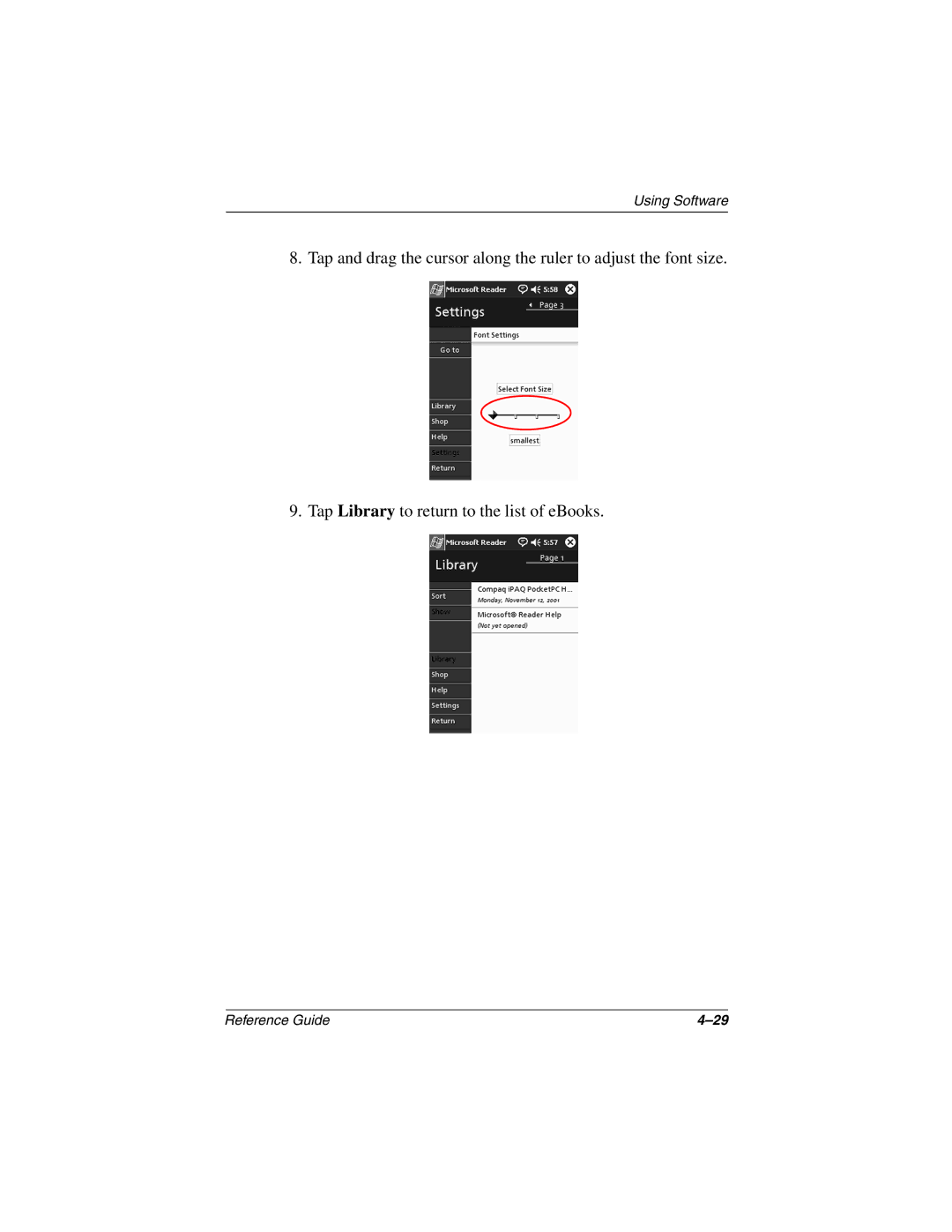 Compaq H3800 manual Reference Guide 