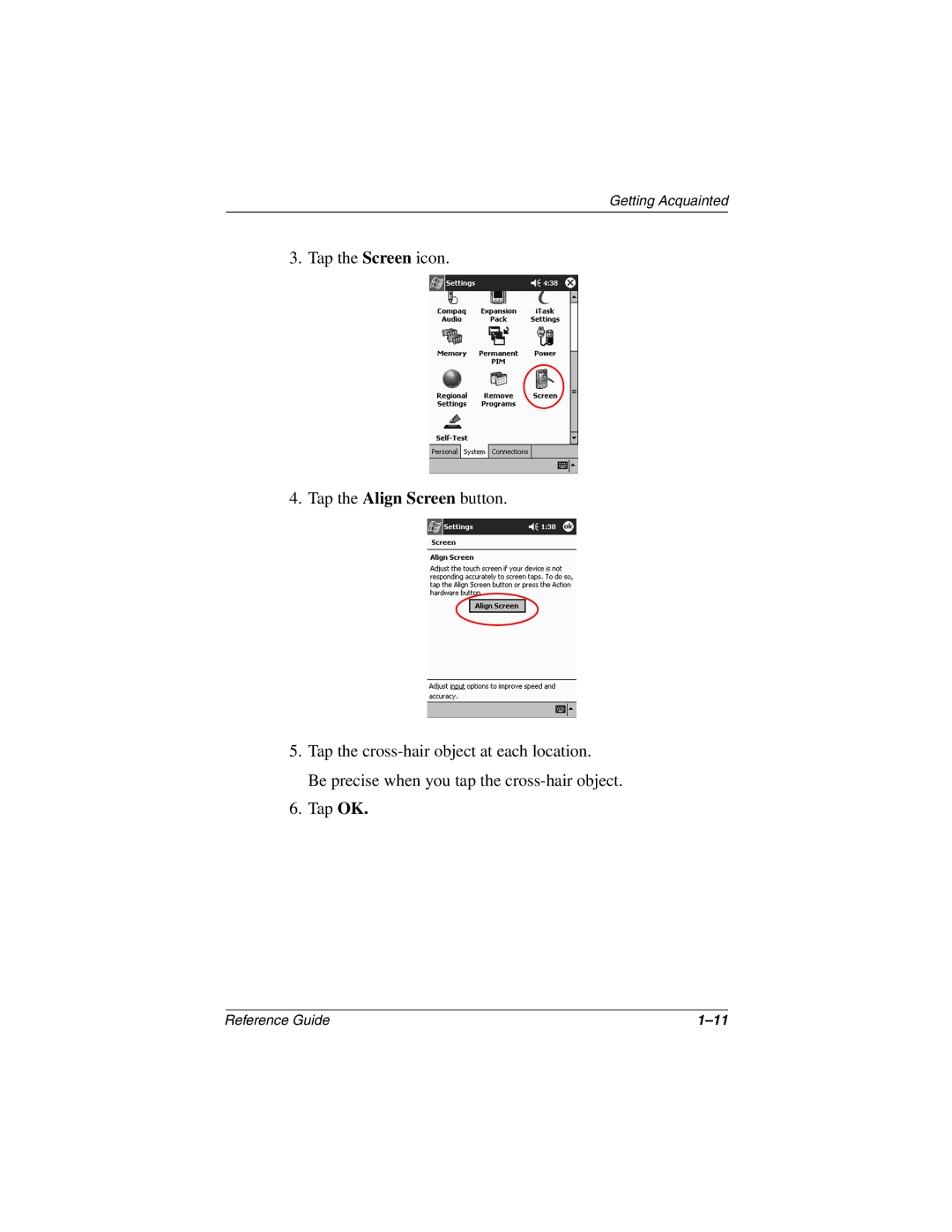 Compaq H3800 manual Reference Guide 