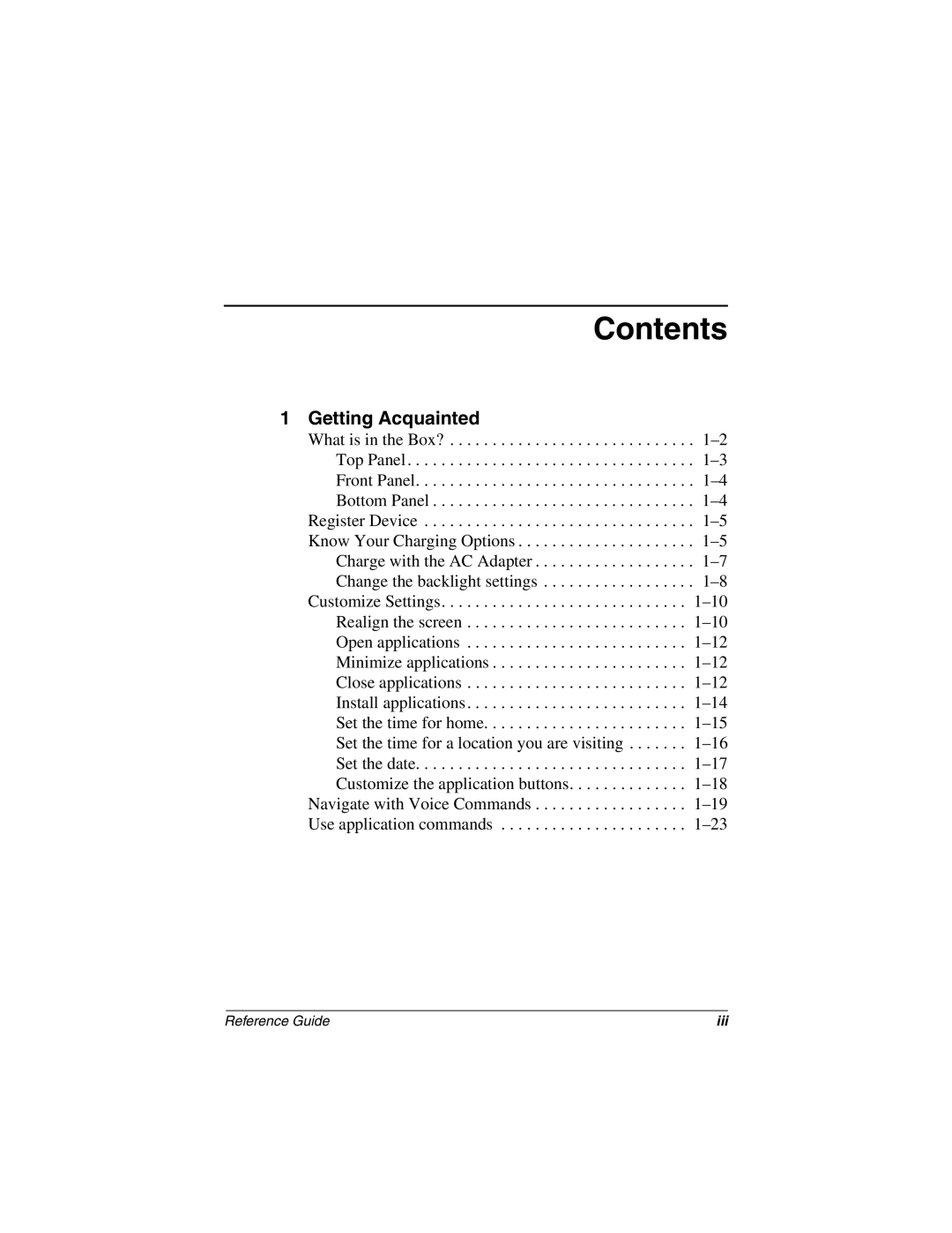 Compaq H3800 manual Contents 