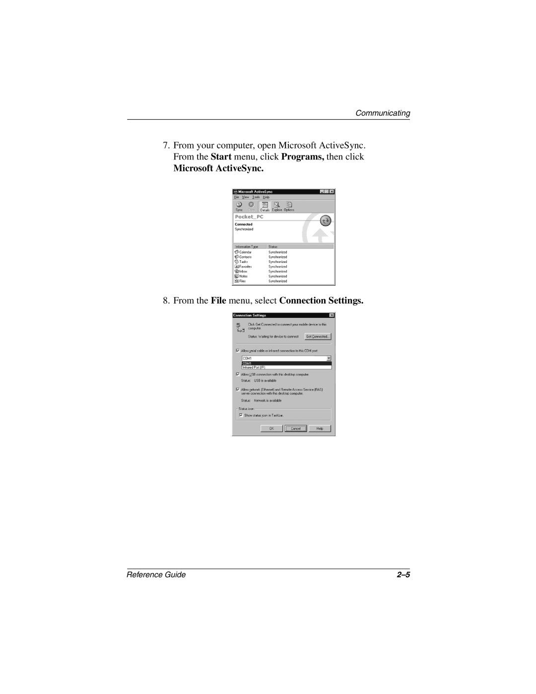 Compaq H3800 manual Reference Guide 