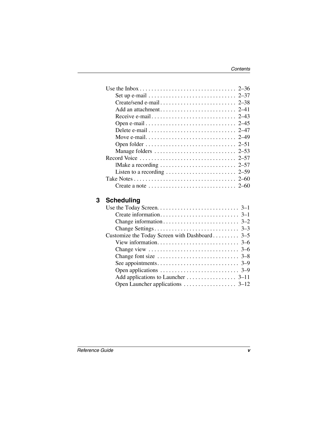 Compaq H3800 manual Scheduling 