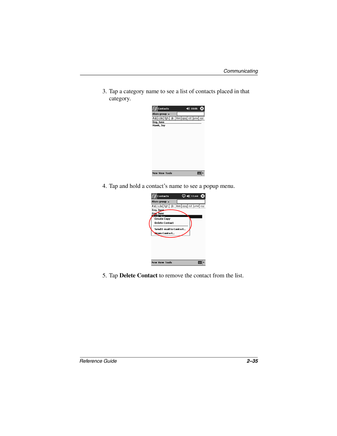 Compaq H3800 manual Reference Guide 