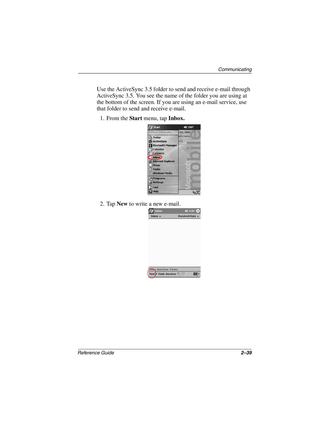 Compaq H3800 manual Reference Guide 