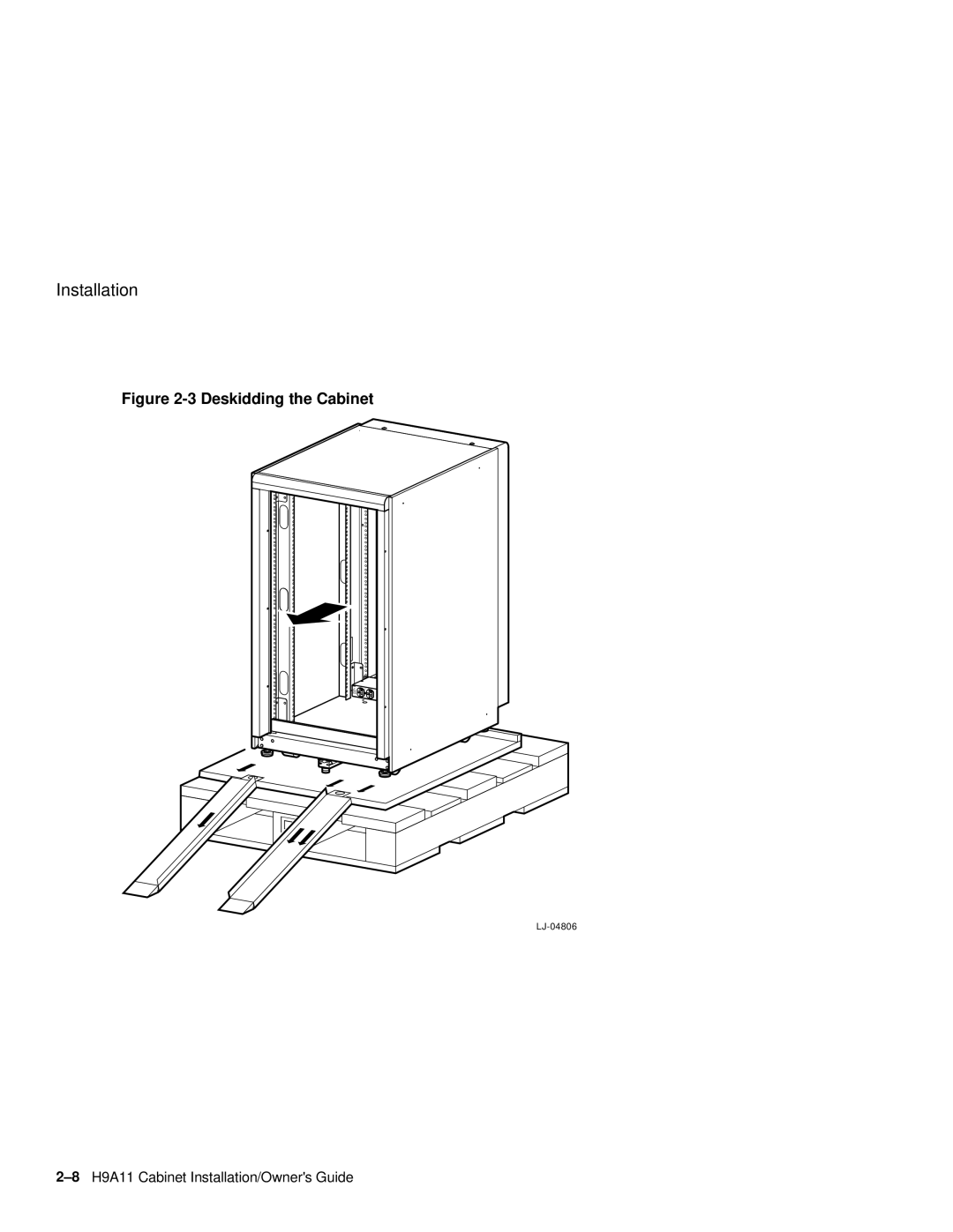 Compaq H9A11 manual Deskidding the Cabinet 