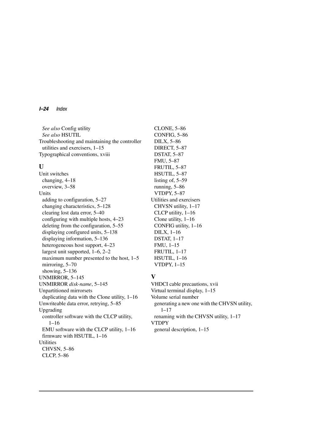 Compaq HSZ80 manual Vtdpy 