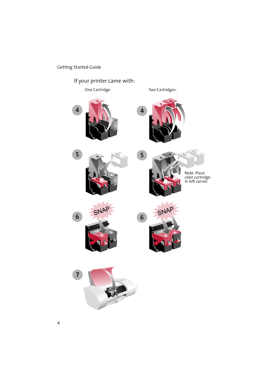 Compaq IJ650 manual If your printer came with 