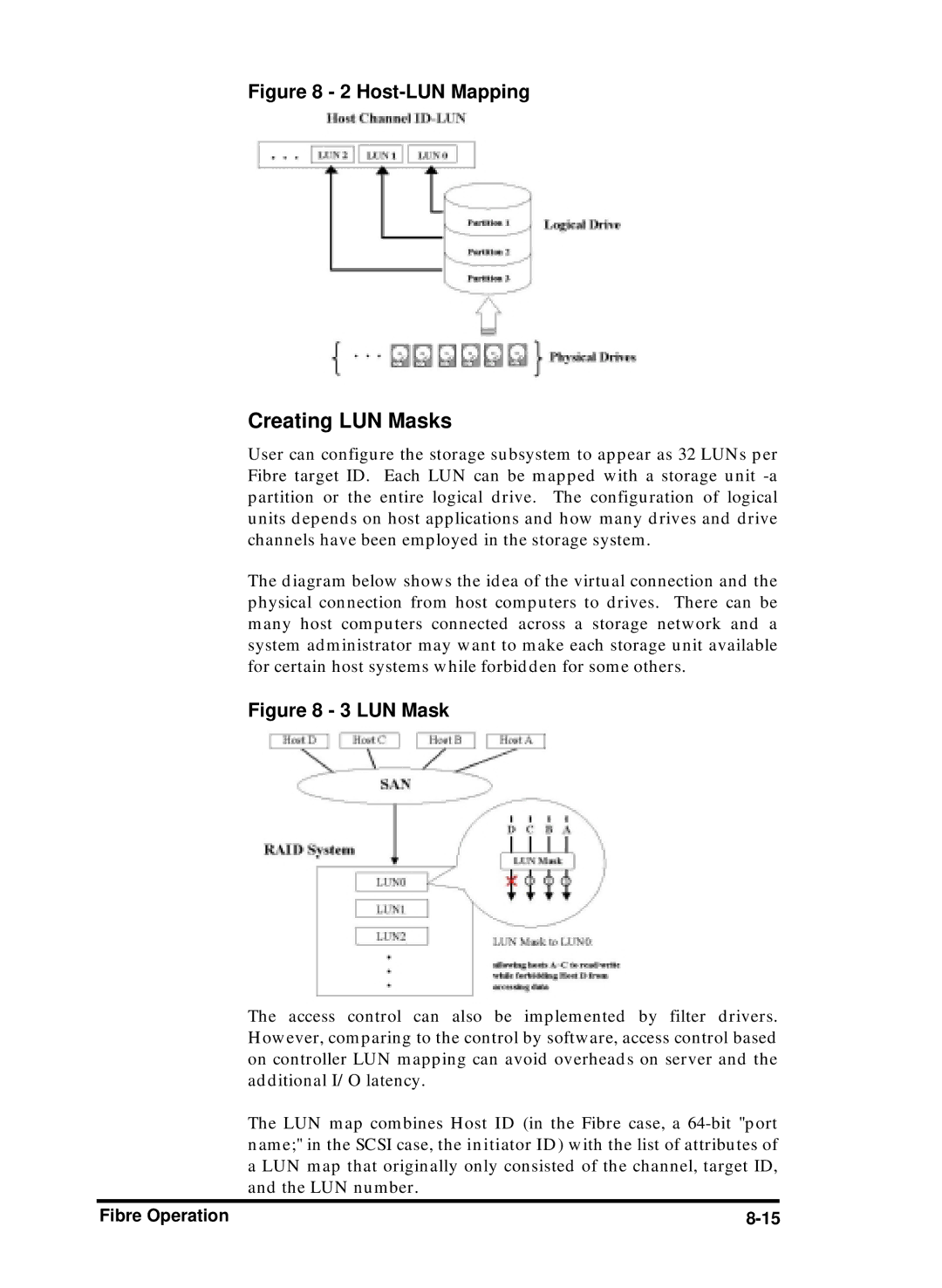 Compaq Infortrend manual Creating LUN Masks, Host-LUN Mapping 